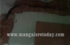 Lightning damages house at Pajir near Konaje